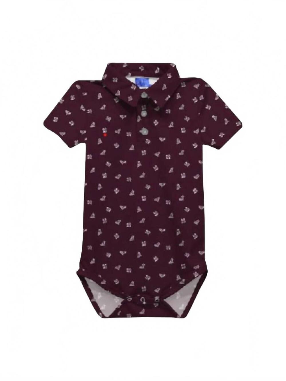 NEW VIVE LA FETE baby texas a&m logo polo onesie in maroon